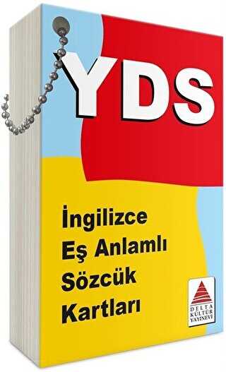 YDS İngilizce Eş Anlamlı Sözcük Kartları