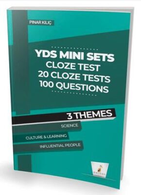 Pelikan Tıp Teknik Yayıncılık YDS İngilizce Mini Sets Cloze Test - 1