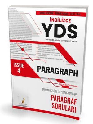 Pelikan Tıp Teknik Yayıncılık YDS İngilizce Paragraph Issue 4 - 1