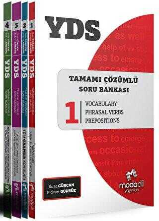 Modadil Yayınları İrem - YDS Tamamı Çözümlü Modüler Soru Bankası 4 Kitap Takım