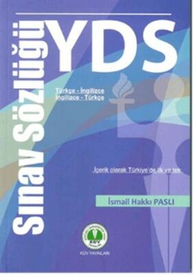 KÜV Yayınları Kocaeli Üniversitesi Vakfı Ders Kitapları YDS Sınav Sözlüğü - 1