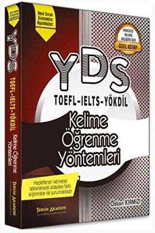 Tercih Akademi Yayınları YDS - TOEFL - IELTS - YÖKDİL Kelime Öğrenme Yöntemleri