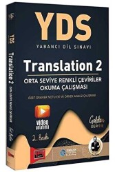 Yargı Yayınevi YDS Translation 2 Orta Seviye Renkli Çeviriler Okuma Çalışması - Yargı Yayınevi