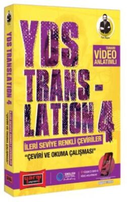 Yargı Yayınevi YDS Translation 4 İleri Seviye Renkli Çeviriler - 1