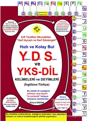 YDS ve YKS-Dil Kelimeleri ve Deyimleri İngilizce-Türkçe - Sokak Kitapları Yayınları