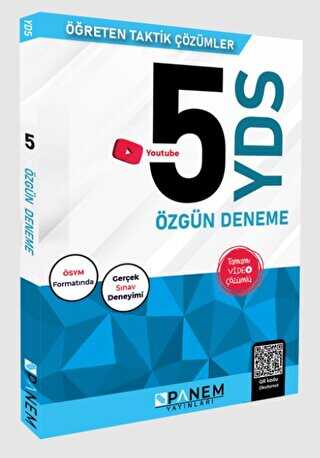 Panem Yayınları YDS Video Çözümlü Özgün 5 Deneme