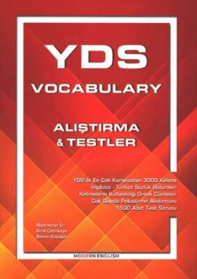 Modern English YDS Vocabulary - Alıştırma & Testler - 1