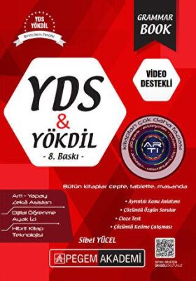 Pegem Akademi Yayıncılık YDS YÖKDİL Grammar Book - 1