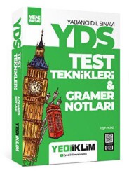 Yediiklim Yayınları YDS - YÖKDİL Test Teknikleri ve Gramer Notları - Yediiklim Yayınları