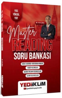 YDS YÖKDİL YDT Master Reading Soru Bankası - 1