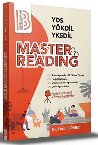 Benim Hocam Yayınları YDS YÖKDİL YKSDİL Master Reading