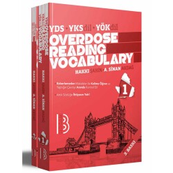 YDS YÖKDİL YKSDİL Overdose Reading Vocabulary - Benim Hocam Yayınları