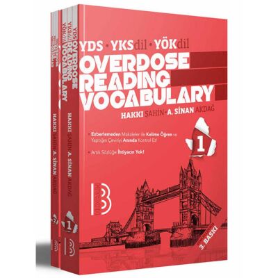 YDS YÖKDİL YKSDİL Overdose Reading Vocabulary - 1
