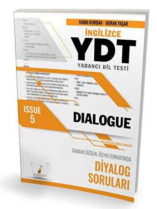 Pelikan Tıp Teknik Yayıncılık YDT İngilizce Dialogue Issue 5