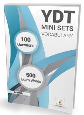 Pelikan Tıp Teknik Yayıncılık YDT İngilizce Mini Sets Vocabulary - 1