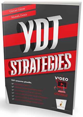 Pelikan Tıp Teknik Yayıncılık YDT Strategies Video Çözümlü Soru Bankası