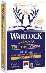 Yargı Yayınevi YDT YDS YÖKDİL Warlock Grammar Dil Bilgisi Konu Anlatımı ve Soru Bankası - Yargı Yayınevi