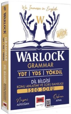 Yargı Yayınevi YDT YDS YÖKDİL Warlock Grammar Dil Bilgisi Konu Anlatımı ve Soru Bankası - 1