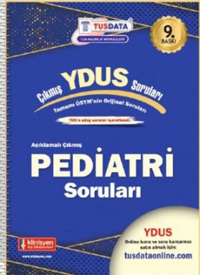 TUSDATA YDUS Çıkmış Soruları Pediatri Spiralli - 1