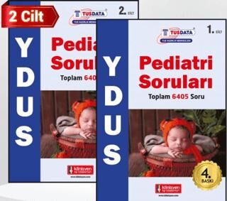 Klinisyen Tıp Kitabevleri YDUS Soru Kitabı Pediatri - 1. 2. Cilt - 1