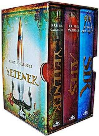 Yedi Krallık Üçlemesi Seti Yetenek-Ateş-Sır Kutulu - Pegasus Yayınları