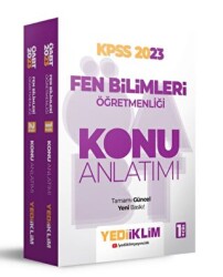 2023 ÖABT Fen Bilimleri Öğretmenliği Konu Anlatım Seti 2 Cilt - Yediiklim Yayınları