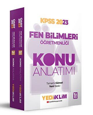 2023 ÖABT Fen Bilimleri Öğretmenliği Konu Anlatım Seti 2 Cilt - 1