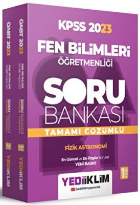 2023 ÖABT Fen Bilimleri Öğretmenliği Tamamı Çözümlü Soru Bankası Seti 2 Cilt - 1