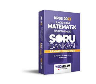 Yediiklim Yayınları 2023 ÖABT İlköğretim Matematik Öğretmenliği Tamamı Çözümlü Soru Bankası