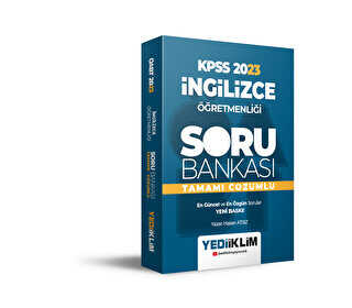 Yediiklim Yayınları 2023 ÖABT İngilizce Öğretmenliği Tamamı Çözümlü Soru Bankası - 1