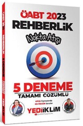 Yediiklim Yayınları 2023 ÖABT Rehberlik Nokta Atışı 5 Deneme Tamamı Çözümlü - Yediiklim Yayınları