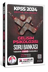 Yediiklim Yayınları 2024 Eğitim Bilimleri Atölye Serisi Gelişim Psikolojisi Tamamı Video Çözümlü Soru Bankası - Yediiklim Yayınları