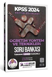 Yediiklim Yayınları 2024 Eğitim Bilimleri Atölye Serisi Öğretim Yöntem Ve Teknikleri Tamamı Video Çözümlü Soru Bankası - Yediiklim Yayınları