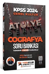Yediiklim Yayınları KPSS Atölye Serisi Tamamı Video Çözümlü Coğrafya Soru Bankası - Yediiklim Yayınları