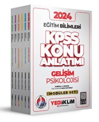 Yediiklim Yayınları 2024 KPSS Eğitim Bilimleri Konu Anlatımlı Modüler Set - Yediiklim Yayınları