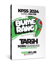 Yediiklim Yayınları 2024 KPSS Genel Kültür Bumerang Tarih Tamamı Çözümlü Soru Bankası - 2