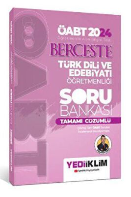 Yediiklim Yayınları 2024 ÖABT Berceste Türk Dili Ve Edebiyatı Öğretmenliği Tamamı Çözümlü Soru Bankası - 1