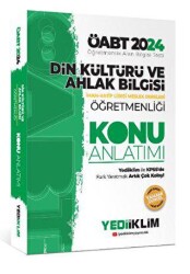 2024 ÖABT Din Kültürü ve Ahlak Bilgisi Öğretmenliği Konu Anlatımı - Yediiklim Yayınları