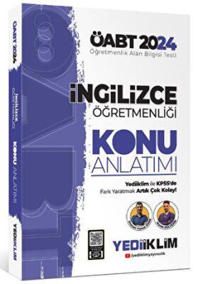 Yediiklim Yayınları 2024 ÖABT İngilizce Öğretmenliği Konu Anlatımı - 1