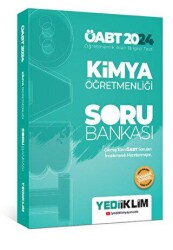 2024 ÖABT Kimya Öğretmenliği Soru Bankası - Yediiklim Yayınları