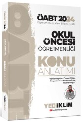 ÖABT Okul Öncesi Öğretmenliği Konu Anlatımı - Yediiklim Yayınları