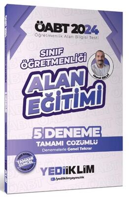 Yediiklim Yayınları 2024 ÖABT Sınıf Öğretmenliği Alan Eğitimi Tamamı Çözümlü 5 Deneme - 1