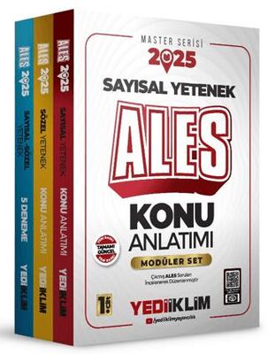 Yediiklim Yayınları 2025 ALES Modüler Set - 1