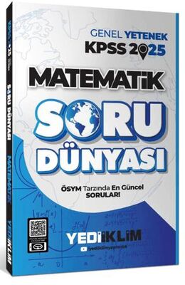 Yediiklim Yayınları 2025 Genel Kültür Matematik Soru Dünyası - 1