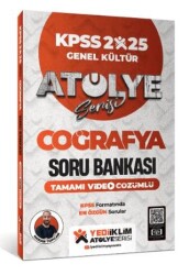 Yediiklim Yayınları 2025 KPSS Genel Kültür Atölye Serisi Coğrafya Tamamı Video Çözümlü Soru Bankası - Yediiklim Yayınları