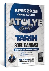 Yediiklim Yayınları 2025 KPSS Genel Kültür Tarih Atölye Serisi Tamamı Video Çözümlü Soru Bankası - Yediiklim Yayınları