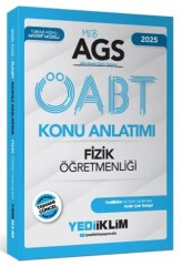 Yediiklim Yayınları 2025 MEB AGS ÖABT Fizik Öğretmenliği Konu Anlatımı - Yediiklim Yayınları