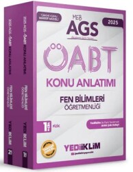 2025 MEBS AGS ÖABT Fen Bilimleri Öğretmenliği Konu Anlatımı 2 Cilt - Yediiklim Yayınları