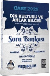 Yediiklim Yayınları 2025 ÖABT Din Kültürü ve Ahlak Bilgisi Soru Bankası - Yediiklim Yayınları