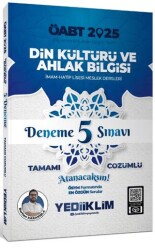 Yediiklim Yayınları 2025 ÖABT Din Kültürü ve Ahlak Bilgisi Tamamı Çözümlü Deneme 5 Sınavı - Yediiklim Yayınları